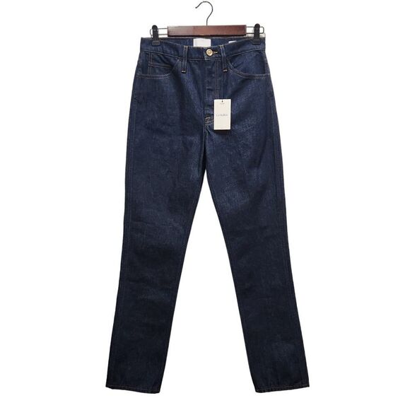 New! Frame Le Italien True Straight High Rise Rinse Jeans, 26 - Picture 6 of 15